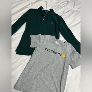 Ralph Lauren Polo/carhartt boys bundle